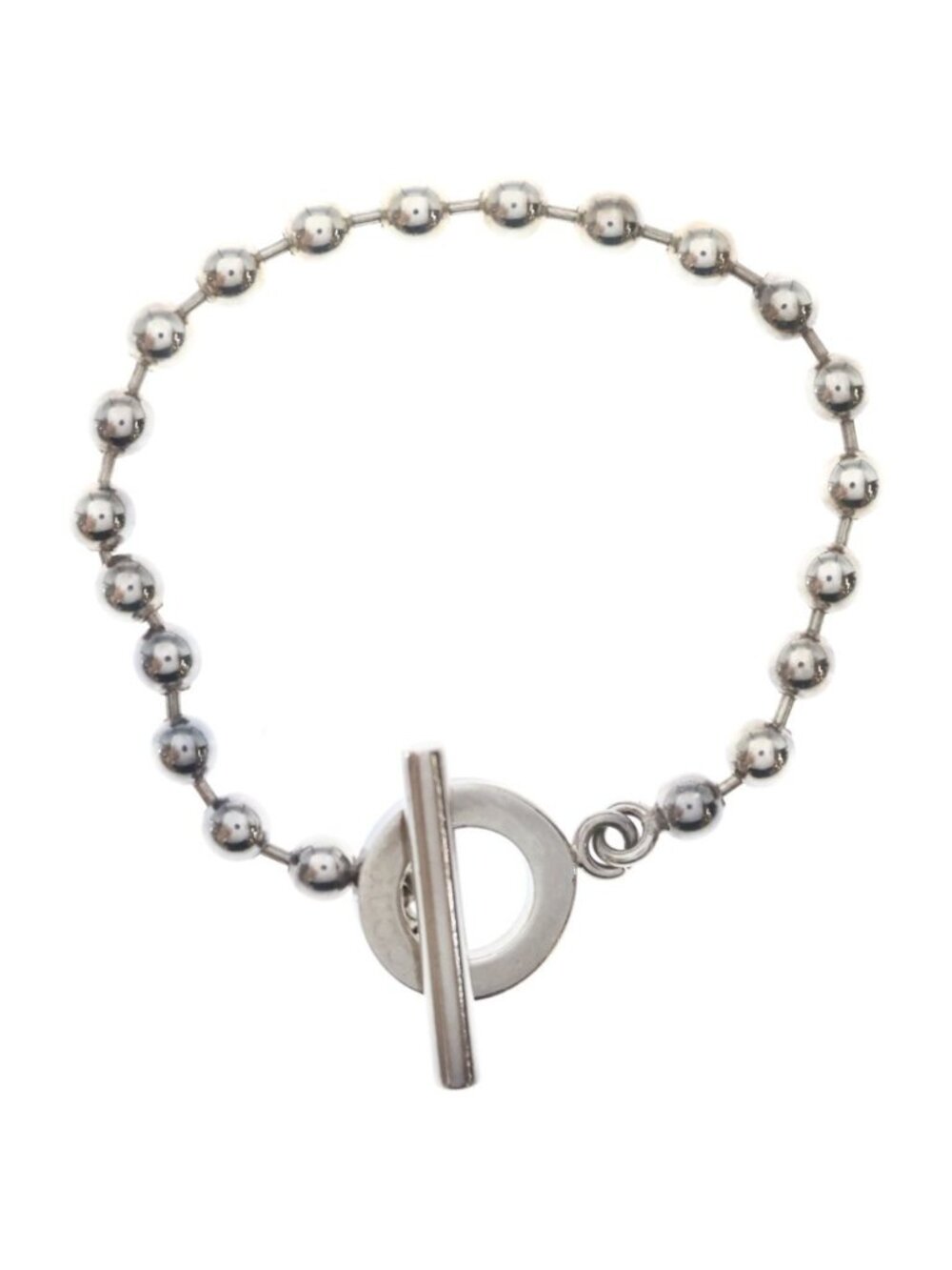 Gucci Ball Chain Bracelet Silver